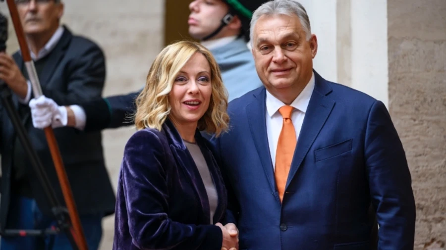 Italian Prime Minister Meloni meets with Hungary’s Orbán to discuss Ukraine