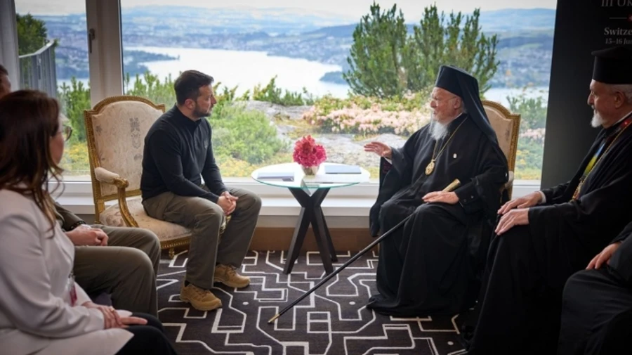 Zelenskyy meets with Patriarch Bartholomew and thanks him for involving countries in Global Peace Summit