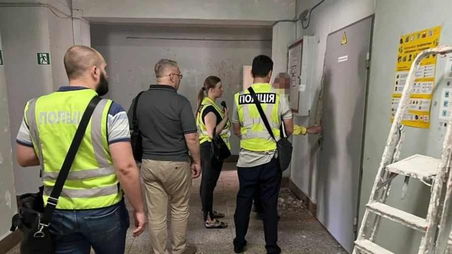 Closed shelter in Kyiv: law enforcement officers detained 4 people