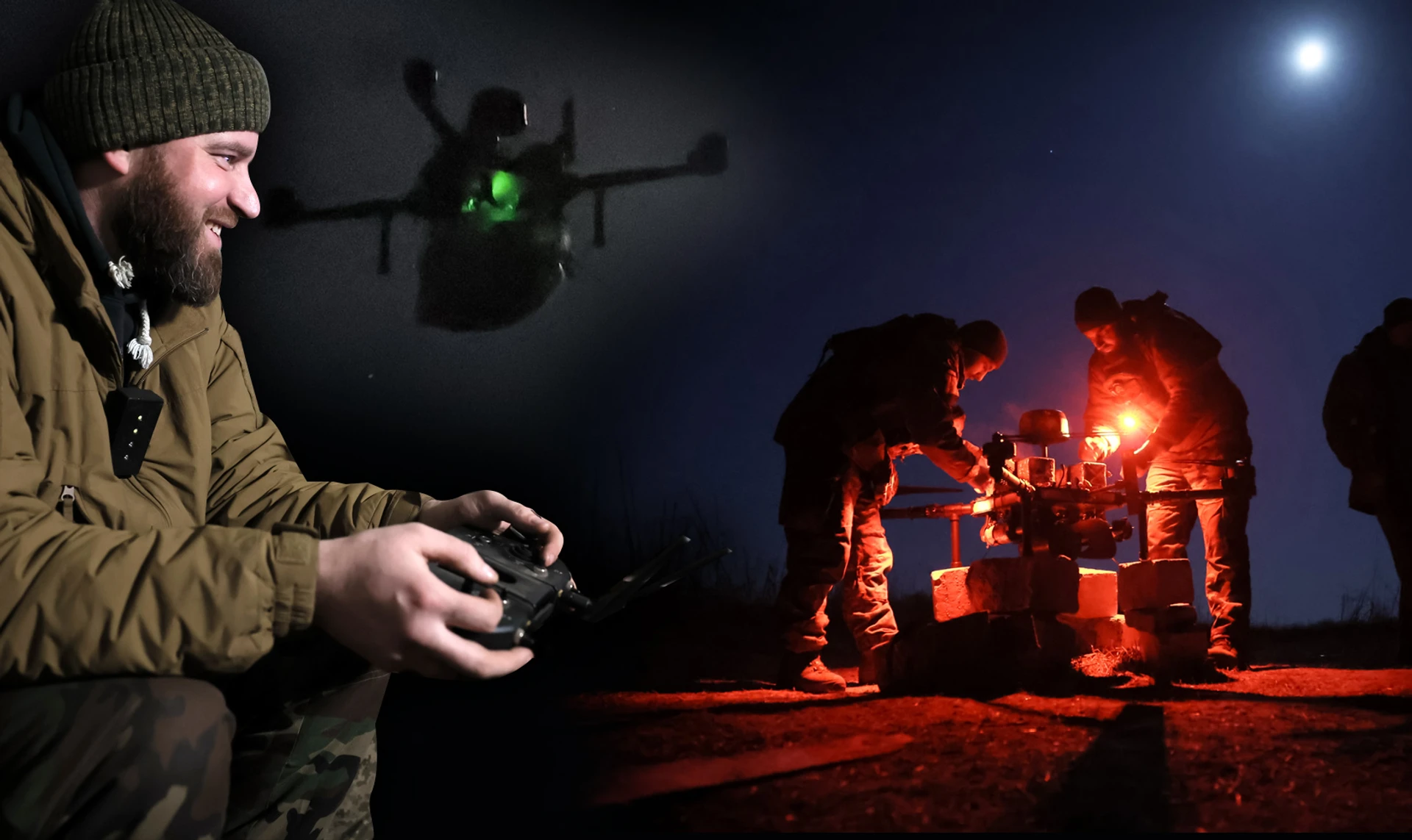 Одна ночь с Бабой Ягой. История боевого выхода экипажа ударного дрона