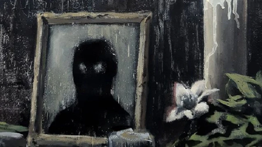 Бэнкси отреагировал на протесты в США и создал новую картину