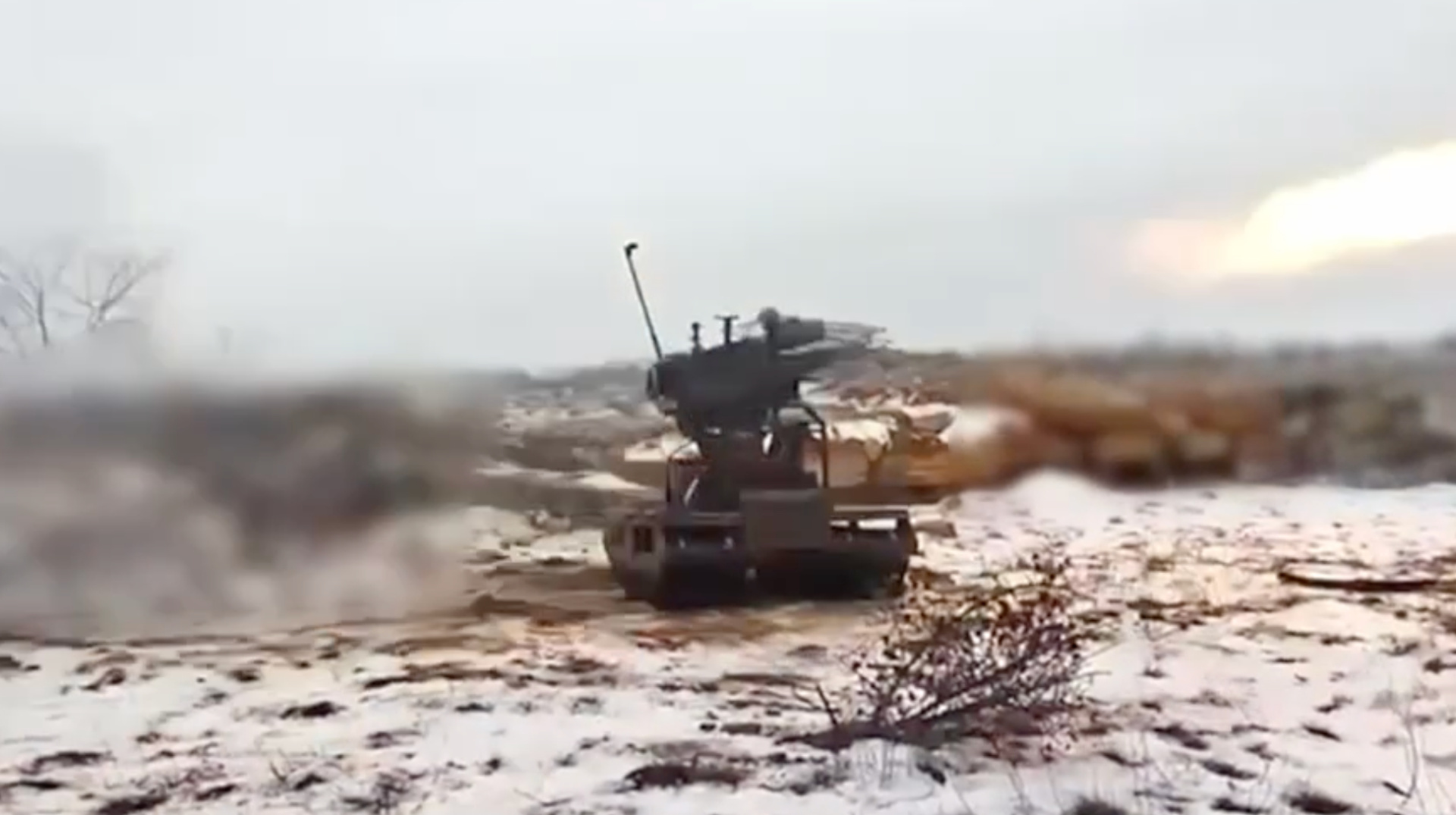 Russians post video of North Korean rocket launcher mounted on ground robot