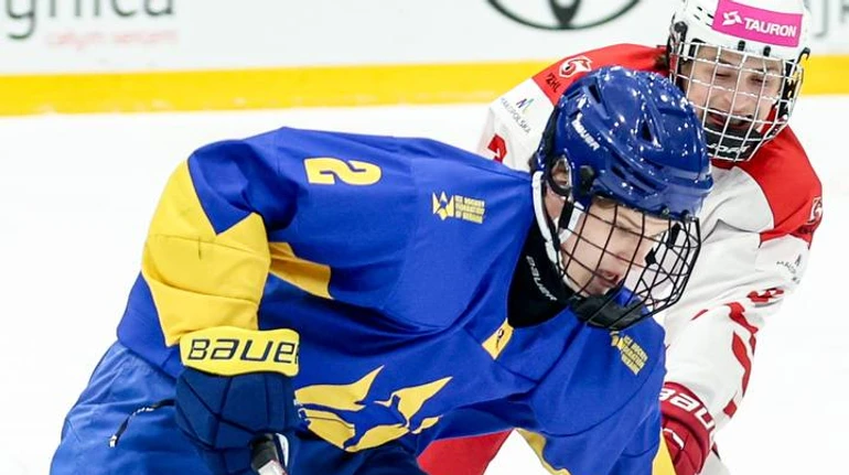 Юнацька збірна України здолала Польщу в матчі ЧС-2026 з хокею