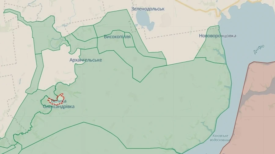 Из-за обстрела Херсонщины пострадала женщина