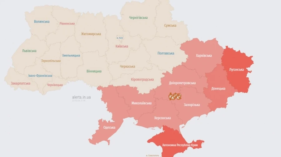 Росіяни запускали ударні БпЛА та ракети, було чутно вибухи в Одесі