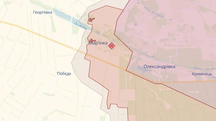 Оккупанты в течение последних 5 дней усилили обстрелы Марьинки – источник