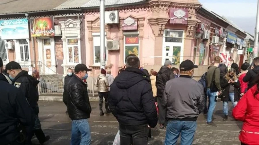 Мітинг проти карантину у Запоріжжі закінчився відкриттям справи