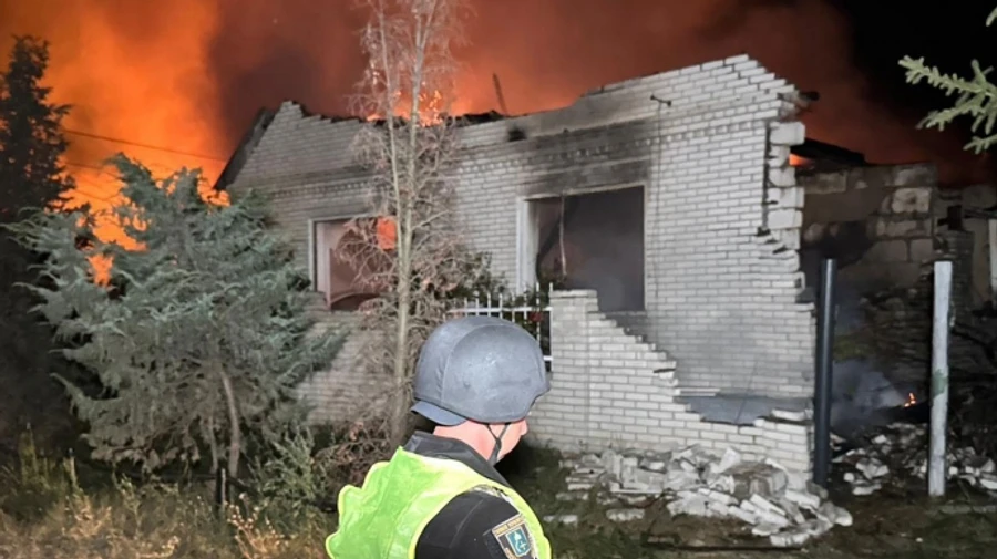 Russians hit Okhtyrka in Sumy Oblast: 14 people injured, including children – photos