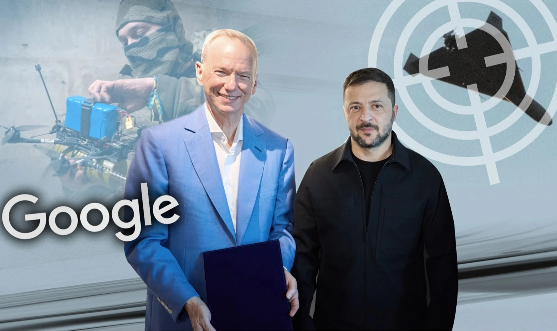 Billionaire and ex-Google CEO Eric Schmidt is making drones for Ukraine. What drives him?