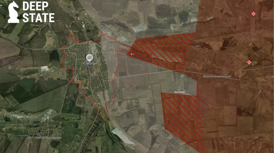 Russian forces step up and make gains near Siversk