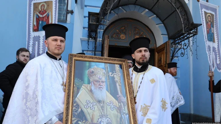 Патріарха Філарета поховали у Києві