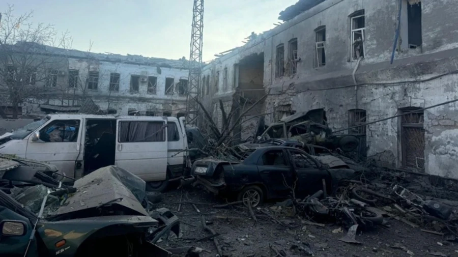 Russians attack Kostiantynivka, killing one person and injuring police officers – photos