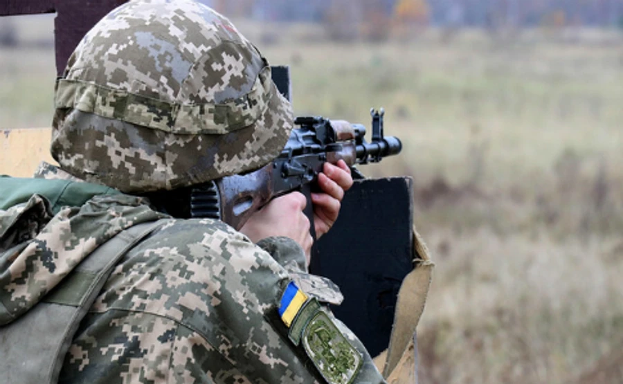 Несмотря на режим тишина, боевики 9 раз обстреляли позиции ОС