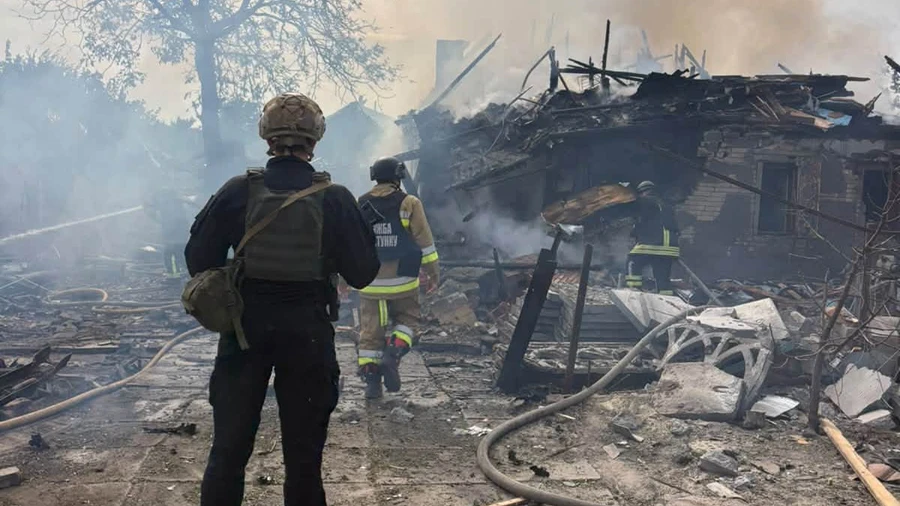 Russian forces strike Sloviansk with Smerch rockets: one killed, one injured