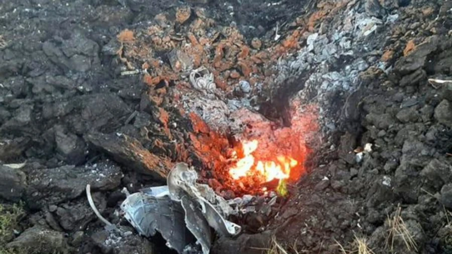 Russian cruise missiles downed by air defence in frontline zone overnight on 20 June – photos