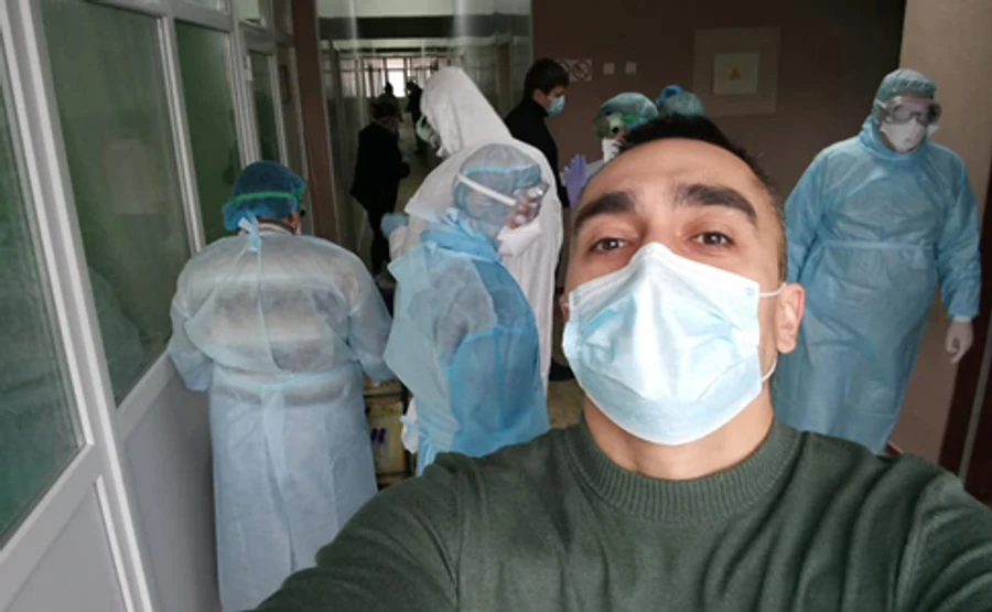 Новые Санжары: Эпидемиологи собрали материал на коронавирус