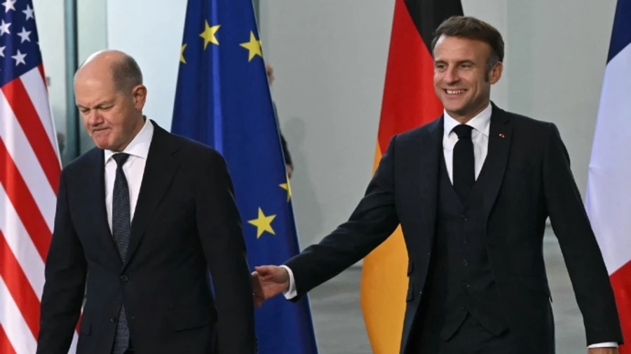 СМИ: Макрон и Шольц хотят создать общую стратегию для взаимодействия с Трампом