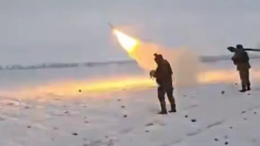 Ukrainian Air Force releases footage of Russian cruise missile being downed with man-portable system – video