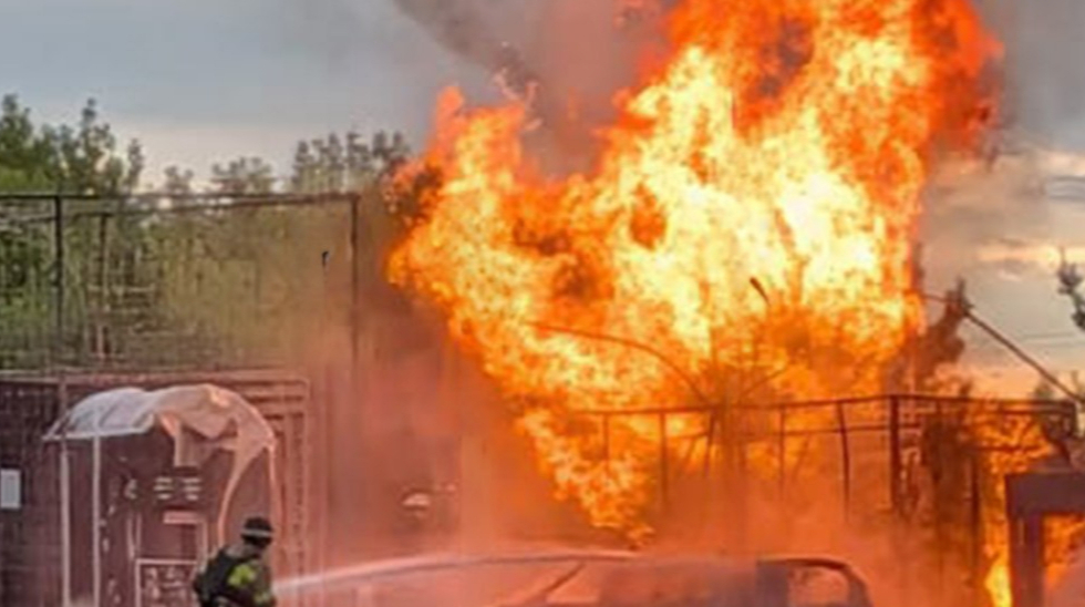 Russia attacks petrol stations in Zaporizhzhia, injuring five people