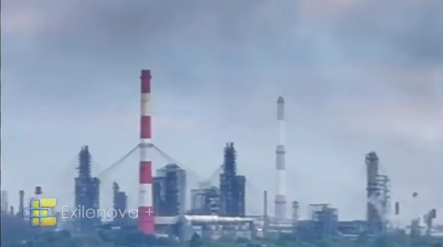 Satellite images reveal aftermath of drone attack on Russia's Syzran Oil Refinery