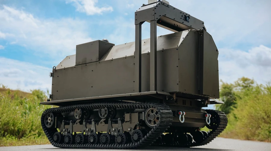 Armoured capsule and more powerful engines: Murakha ground robotic system adapted to evacuate wounded – photos