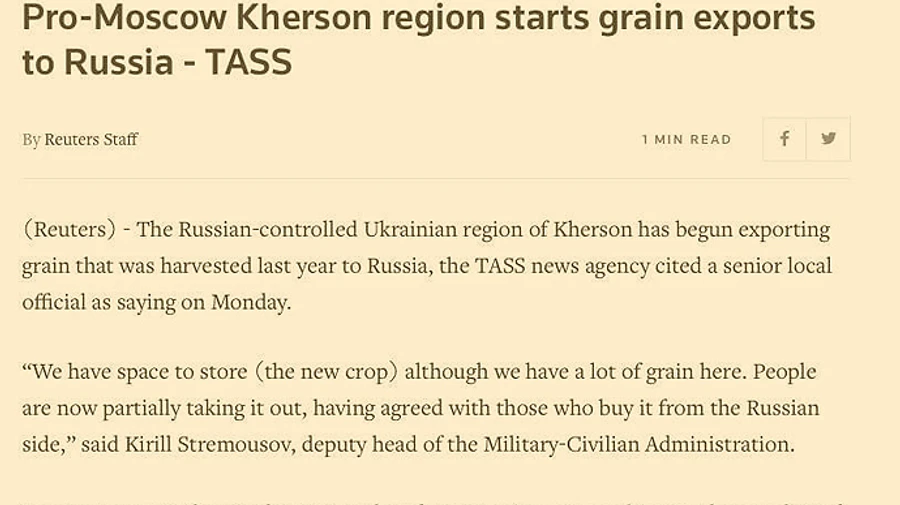 В МЗС обурились стандартам Reuters: просувають російську пропаганду