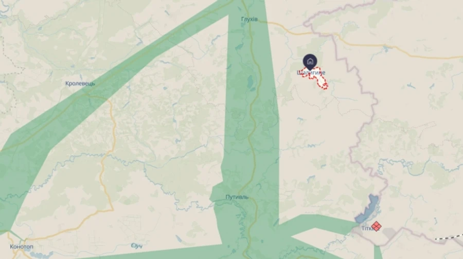 Russians hit car with drone in Sumy Oblast: driver injured