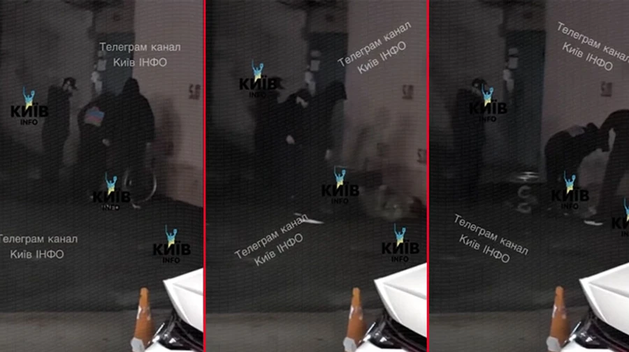 Трое ударили и сбросили военного с инвалидного кресла: полиция проверяет провокационное видео