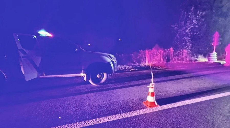 In Lviv Oblast, a driver detonated a grenade while communicating with the police