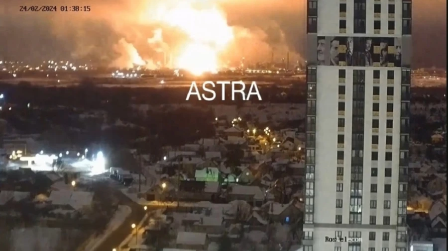 В российском Липецке прогремели взрывы, горел металлургический комбинат