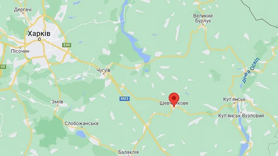 Russian troops shell house in Kharkiv Oblast, there may be people under rubble