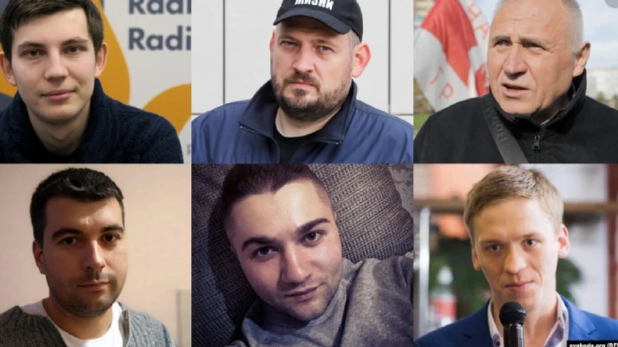 От 14 до 16 лет колонии получили еще пятеро белорусских оппозиционеров