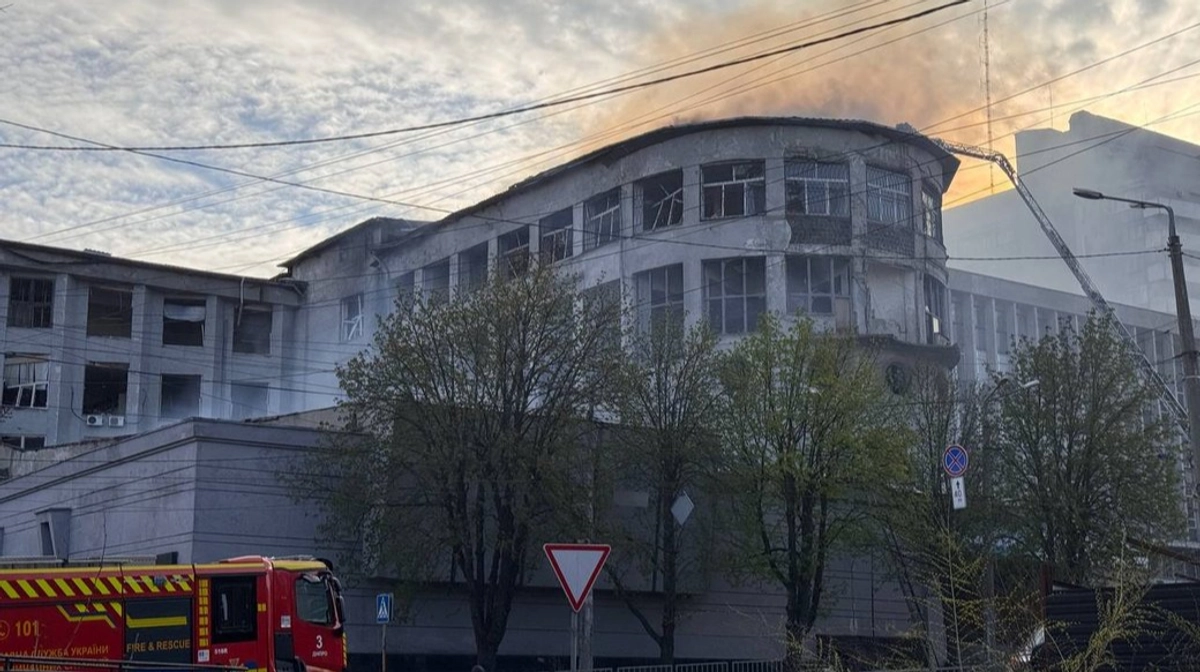 Russia damages buildings of two universities in Dnipro – photos