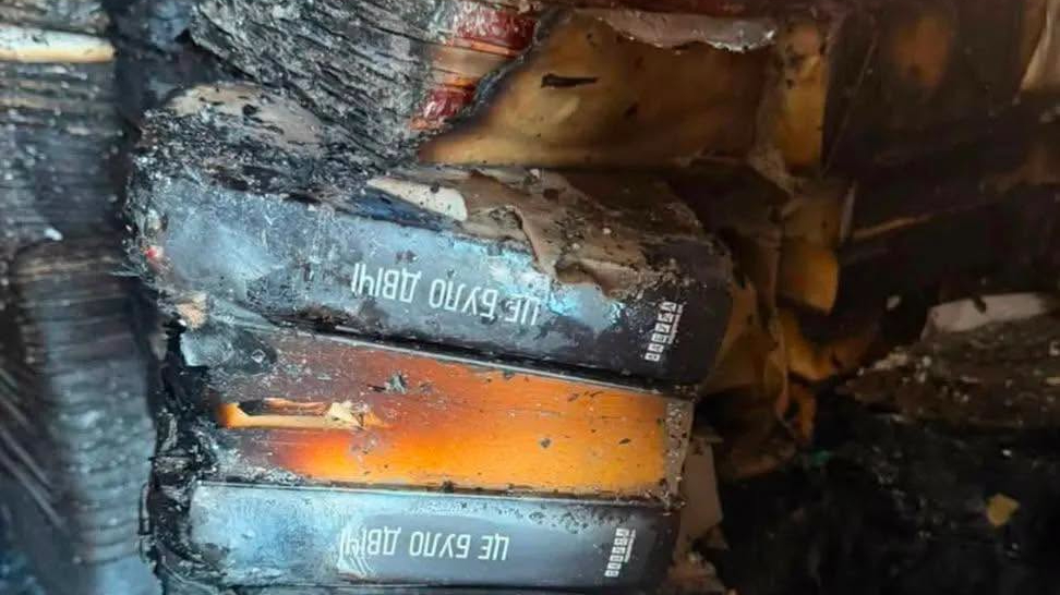 Russian attack damages publisher's warehouse in Kharkiv