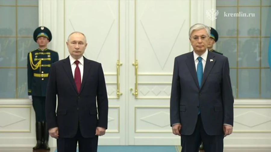 Putin holds talks in Astana and gets Kazakh president's name wrong again