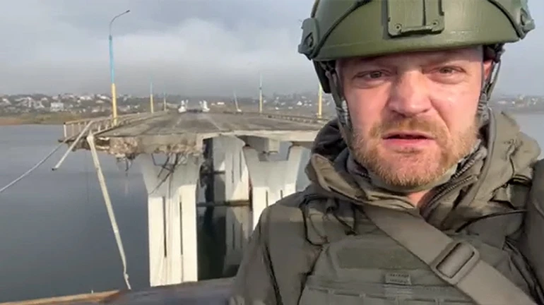 Антонівський міст повністю зруйновано, пропагандисти кажуть: підірвали росіяни