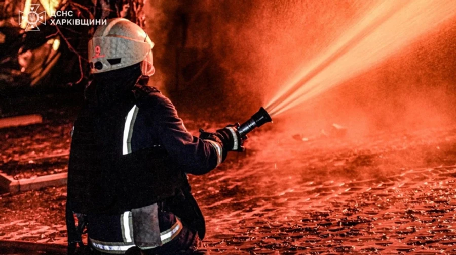 Eight drone strikes hit Kharkiv: fires break out, 12 people injured – photos, video