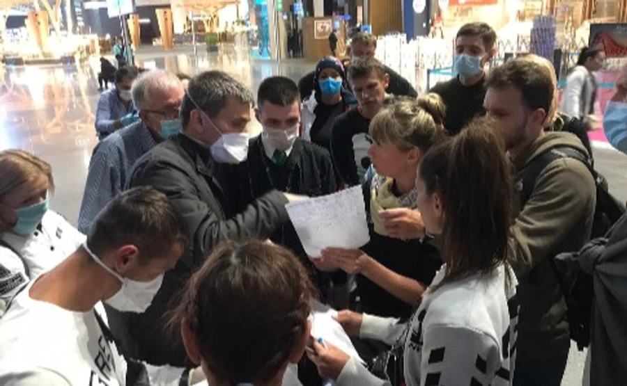 Из Стамбула в Киев эвакуировали 430 украинцев