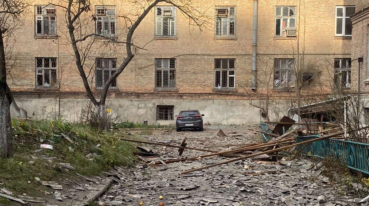 Russian strike damages Kyiv Institute of Automation where