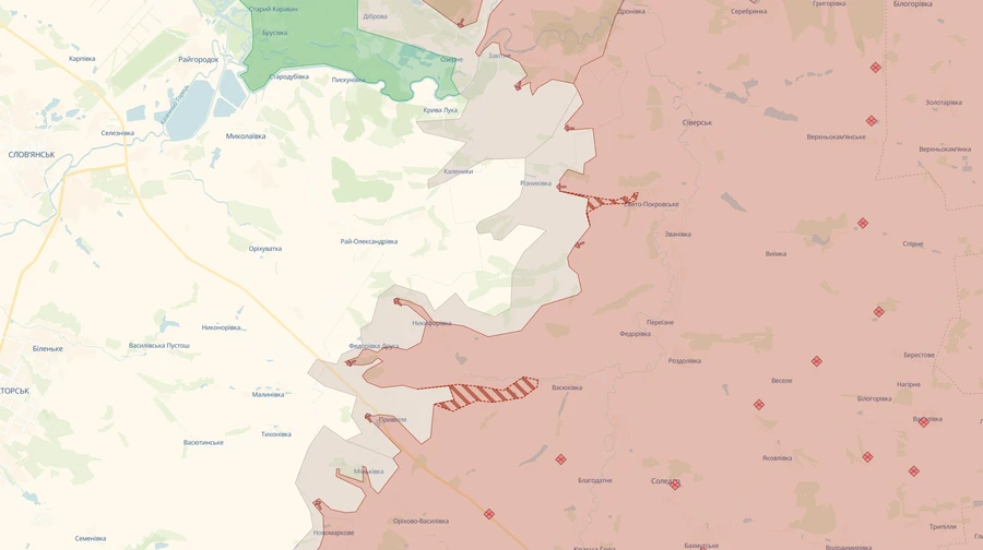 Россияне оккупировали Свято-Покровское и Васюковку в Донецкой области – DeepState