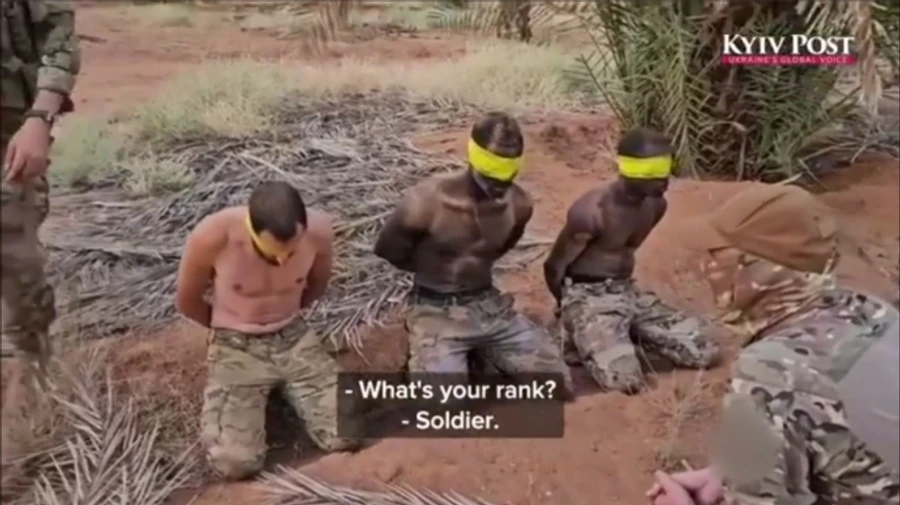 KyivPost news agency publishes video of Defence Intelligence members detaining Wagnerites in Sudan