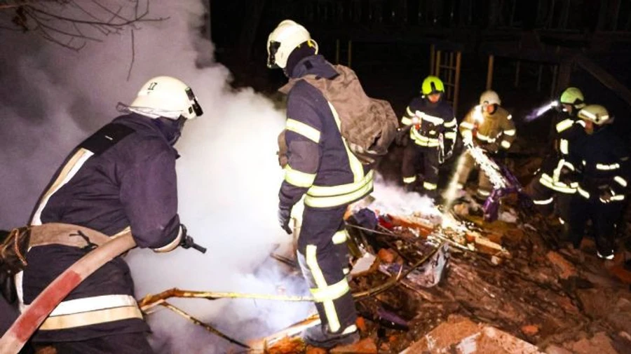 Aftermath of nighttime attack on Kharkiv dealt with: 1 person injured, houses and cars damaged