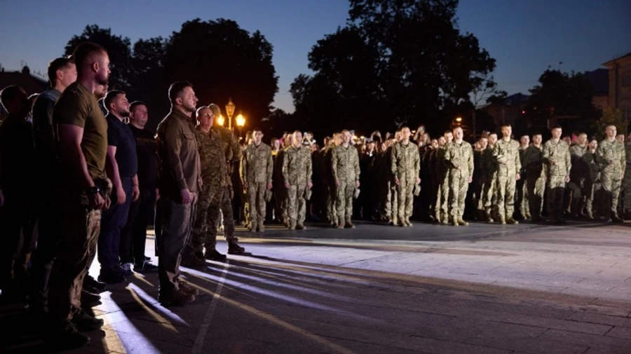 Зеленский во Львове принял участие в молебне за Украину