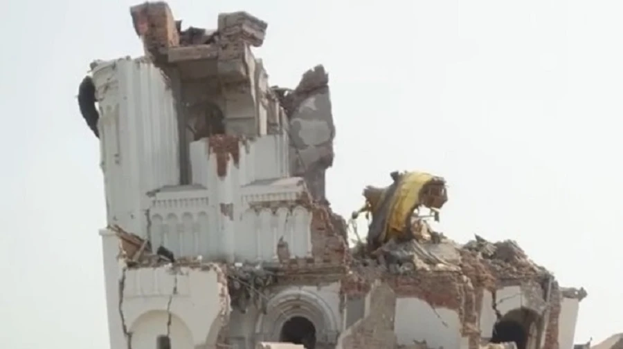 Россияне уничтожили скит Святогорской лавры УПЦ МП