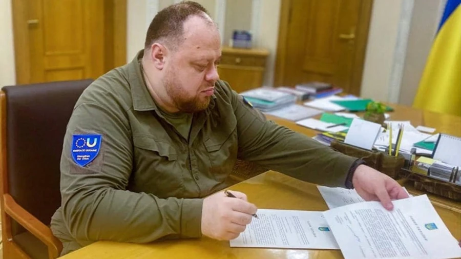 Ukrainian parliament's speaker signs law stripping anti-corruption agencies of independence