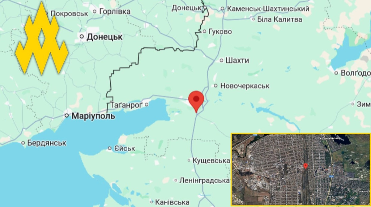 Ukrainian partisans sabotage railway hub near Russia's Rostov-on-Don