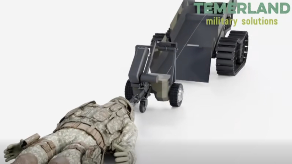 Ukrainian company to test Gnom robot using single-arm system for evacuation and engineering tasks – photo
