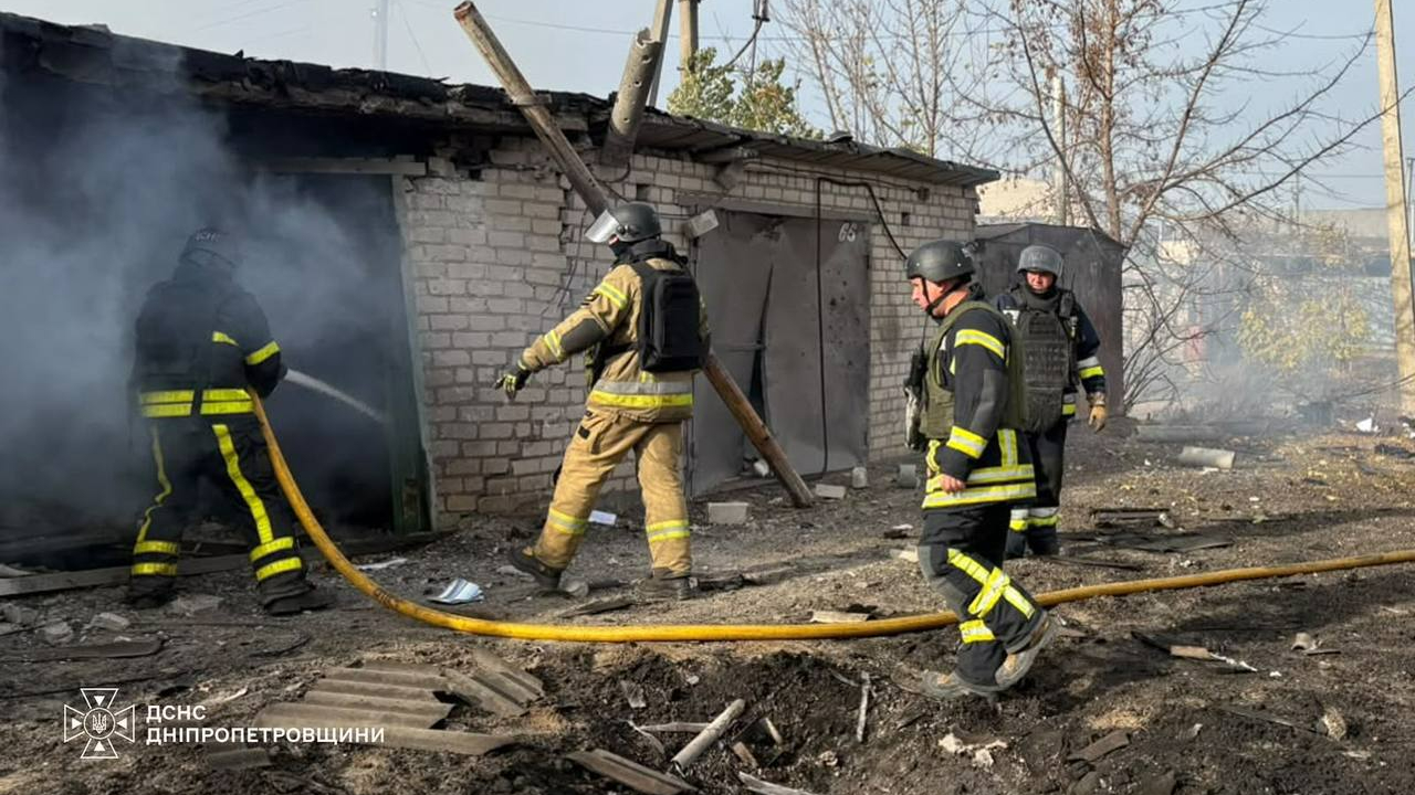 На Дніпропетровщині внаслідок російських атак постраждали п’ятеро людей