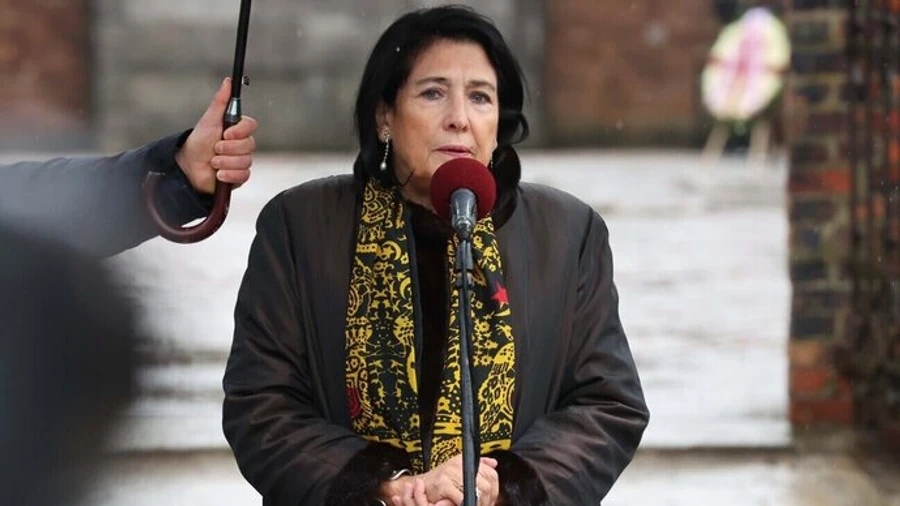 Georgian President expresses solidarity with Ukraine after Russia's large-scale missile attack