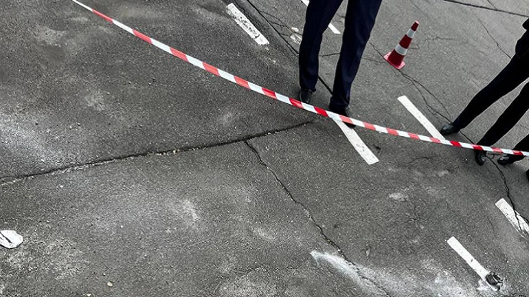 Поліцейські показали уламки повітряних цілей в Києві